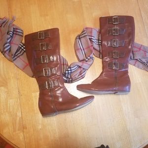 Michael Antonio riding boots